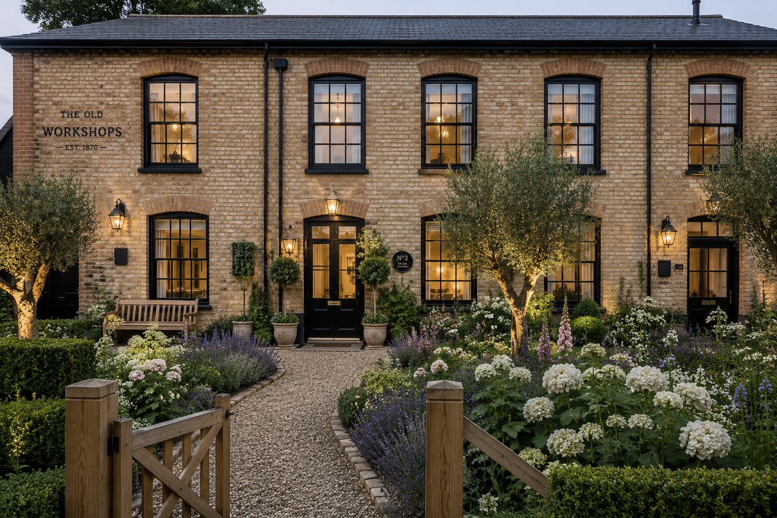 A carefully converted boutique workshop residence